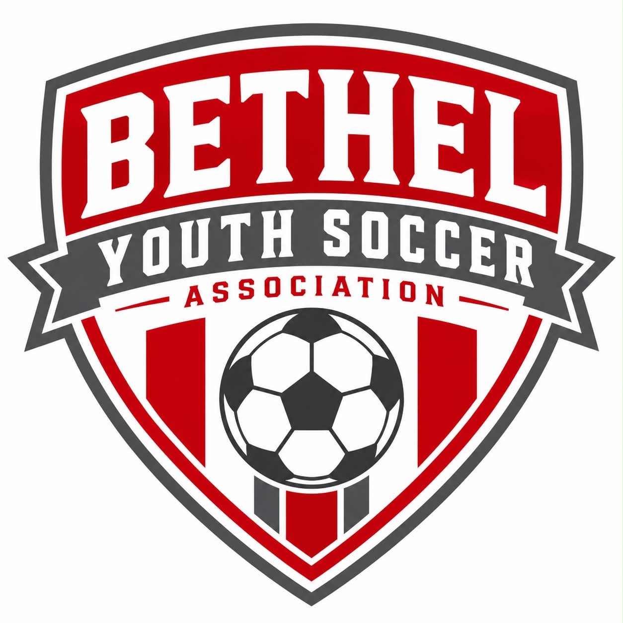 Bethel Youth Soccer Association logo